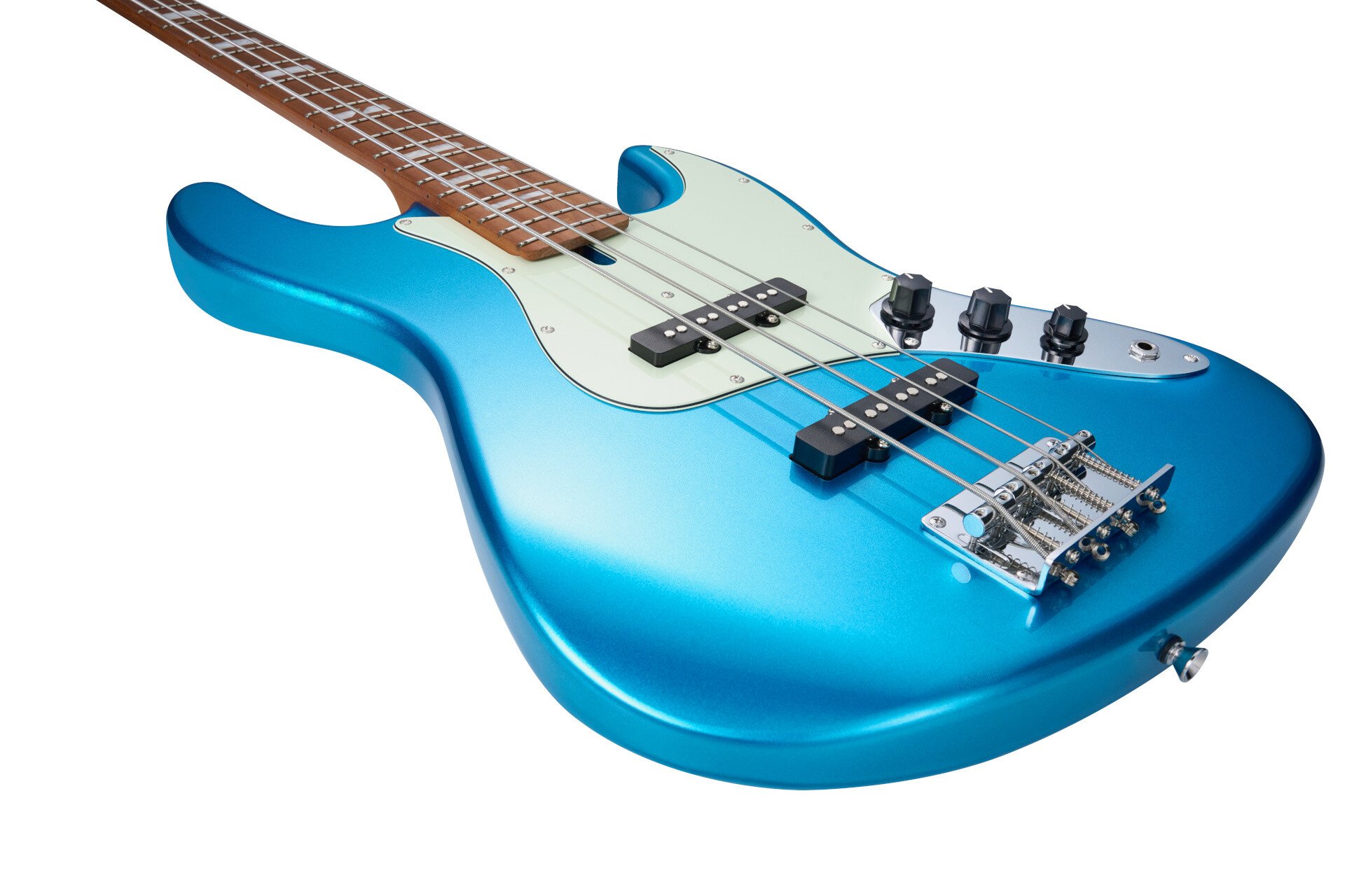 MBJ410 Electric Bass Guitar Metal Blue